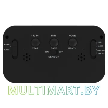 Настольные часы Ritmix CAT-100 (черный) картинка 5